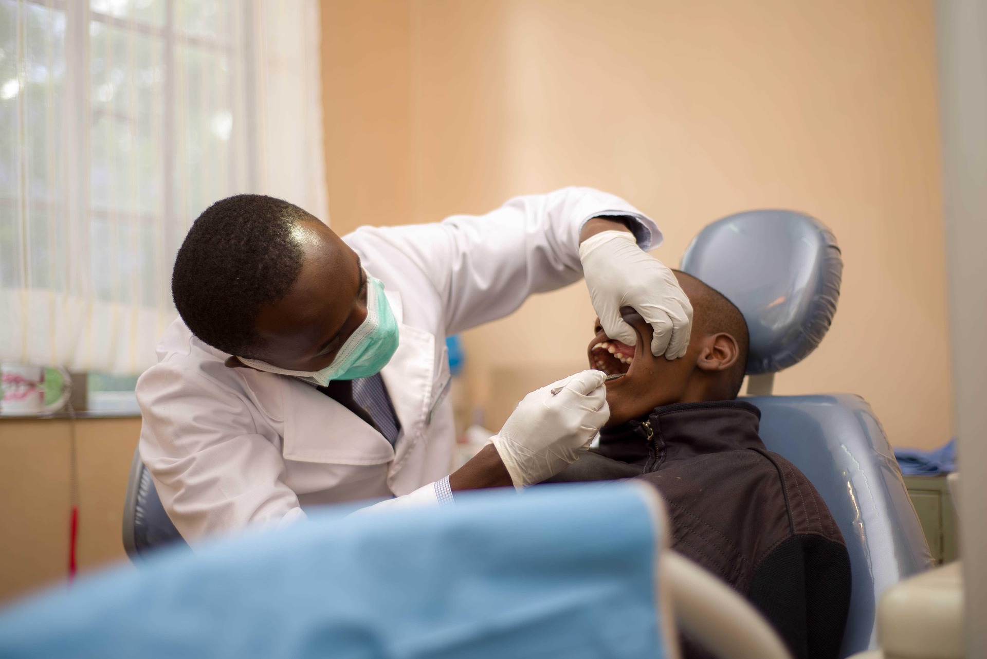 Dental examination at SmileWell Ado